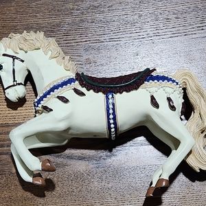 10" Carousel Horse Resin Replacement Craft Diorama Decoration 10x7